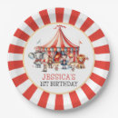 Search for kids show paper plates Big top