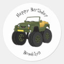 Search for cartoon monster stickers 4x4