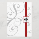 Search for red and white graduation invitations Senior