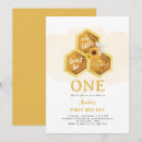 Search for honeycomb birthday invitations Sunflower