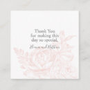 Search for thank you wedding enclosure cards Pink