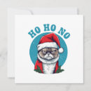 Search for funny santa invitations Cat