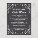 Search for chalk bridal shower invitations Elegant