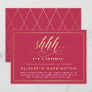 Search for magenta and gold invitations Script