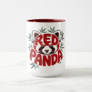 Recherche de panda rouge tasses Adorable