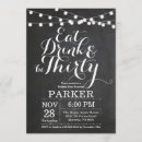Search for eat drink and party invitations String lights