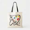 Recherche de peintres sacs Palette de couleurs