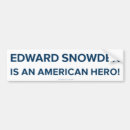 Search for heroe bumper stickers Edward snowden