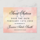 Search for sweet 16 save the dates Sparkle