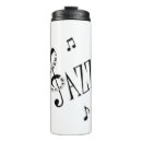 Search for jazz travel mugs Music notes