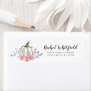 Search for cute pumpkin return address labels Pumpkin baby shower