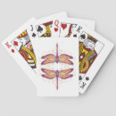 Search for dragonfly playing cards Whimsical