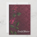 Recherche de damask bridal shower invitations Rouge
