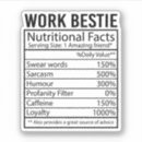 Search for colleague stickers Work bestie