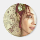 Search for fantasy art magnets Flowers