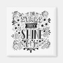 Search for shining star magnets Inspirational