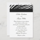 Search for zebra stripe invitations Fur