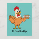 Search for fowl postcards Hen