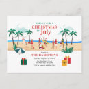Search for christmas in july postcards Typography