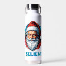 Search for santa claus water bottles Xmas