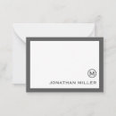 Search for grey horizontal note cards For him