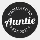 Search for new aunt stickers Promoted to aunt