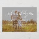 Search for photo rehearsal dinner invitations Chic