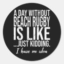 Search for funny football player stickers Touchdown