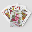 Search for vintage style playing cards Roses
