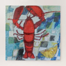 Recherche de homard puzzles Vie marine