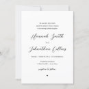 Search for bride and groom parents wedding invitations Black and white