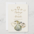 Search for sea shells wedding invitations Beach