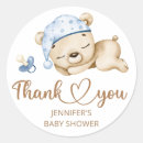 Search for boy teddy bear baby shower stickers Brown