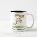 Recherche de lapin de chocolat tasses Drôle