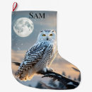Search for owl christmas stockings Winter