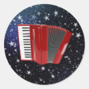 Recherche de en accordéon autocollants Musique