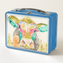 Search for cow lunch boxes Watercolor