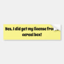 Search for box bumper stickers Humour