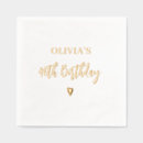 Search for 40th birthday napkins Stylish
