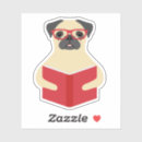 Recherche de lecture autocollants Chiot