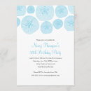 Search for sand dollar invitations Blue
