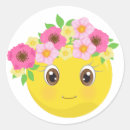 Search for pretty faces stickers Flowers