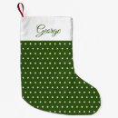 Search for dark green christmas stockings Vintage