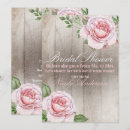 Search for shabby bridal shower invitations Country