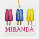 Search for popsicle ornaments Ice