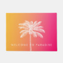 Search for palm tree doormats Tropical