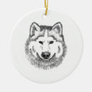 Recherche de tête de loup ornements Faune