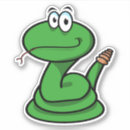 Search for cute snake stickers Green