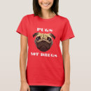 Search for pugs not drugs tshirts Puppy