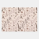 Search for music wrapping paper Sing